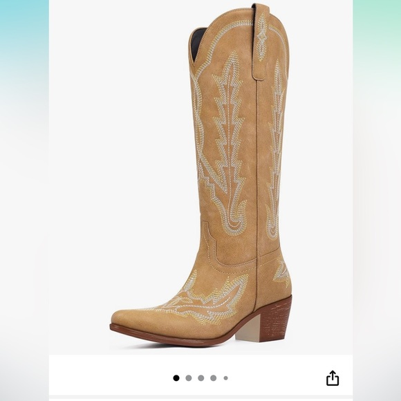 Amazon Shoes - Ouepiano Cowboy Boots for Women